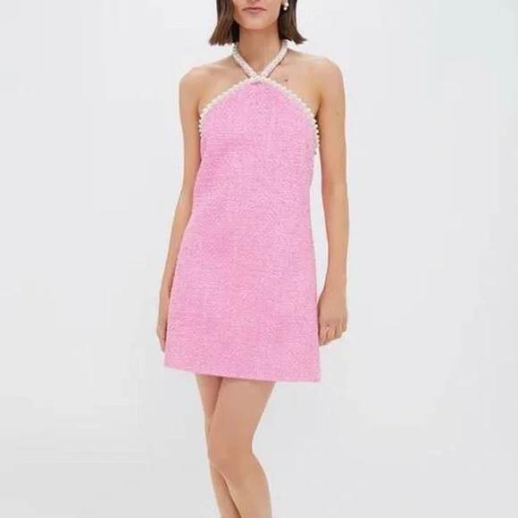 Tuckernuck Pink Halter Dress - Picture 1 of 6